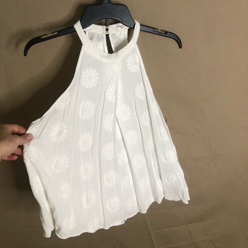 Sunflower halter top